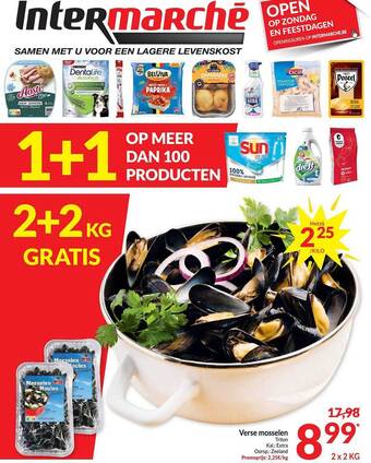 Intermarché Verse mosselen aanbieding