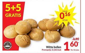 Intermarché Witte bollen aanbieding