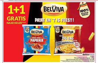 Intermarché Belviva frieten aanbieding