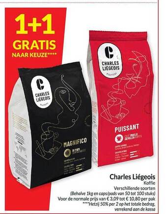 Intermarché Charles liégeois koffie aanbieding