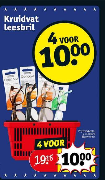 Kruidvat Kruidvat leesbril aanbieding