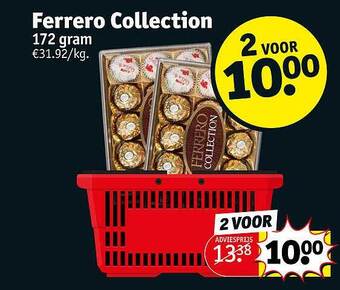 Kruidvat Ferrero collection aanbieding