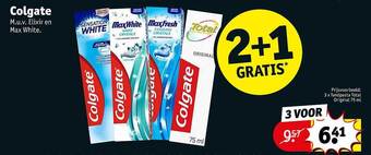 Kruidvat Colgate aanbieding
