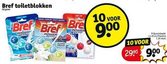 Kruidvat Bref toiletblokken aanbieding