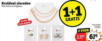 Kruidvat Kruidvat sieraden aanbieding