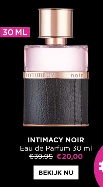 ICI PARIS XL Intimacy noir eau de parfum 30ml aanbieding