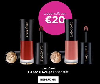 ICI PARIS XL Lancome l'absolu rouge lippenstift aanbieding
