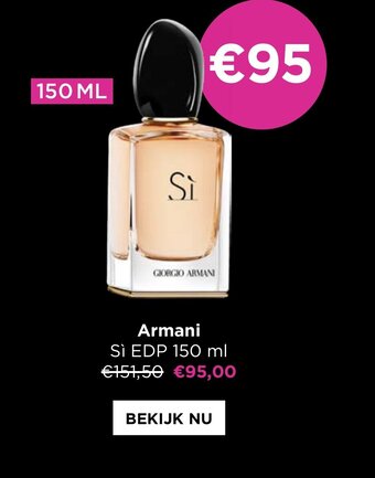 ICI PARIS XL Armani si edp 150ml aanbieding