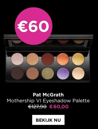 Pat mcgrath mothership VI eyeshadow palette