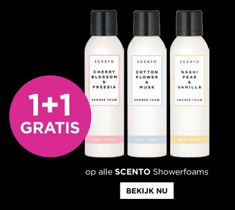 Scento showerfoams 1+1 gratis
