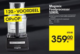 Magimix foodprocessor 5200xl
