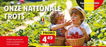 Lidl Aardbeien aanbieding