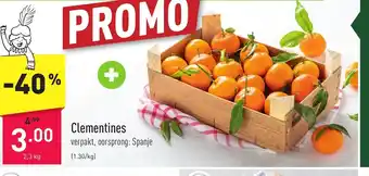 ALDI Clementines 2,3kg aanbieding