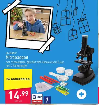 ALDI Playland microscoopset per set aanbieding