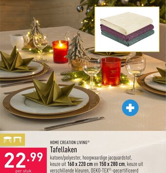 ALDI Home creation living tafellaken per stuk aanbieding