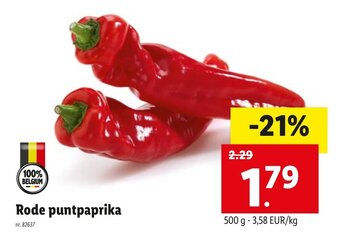 Rode puntpaprika