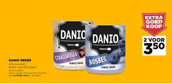 Jumbo Danio Beker Alle soorten Baker van 450 gram 2 voor aanbieding