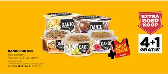 Danio Porties Alle soorten Pot van 163-180 gram