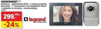 Hubo Legrand videofoonset 7`` aanbieding