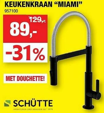 Hubo Keukenkraan miami aanbieding