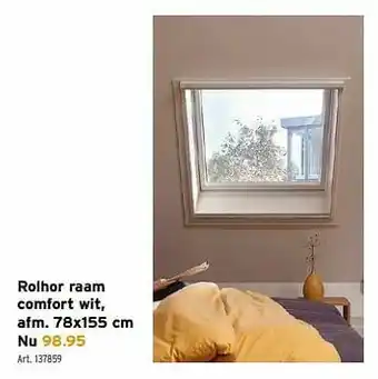 GAMMA Rolhor raam comfort wit aanbieding