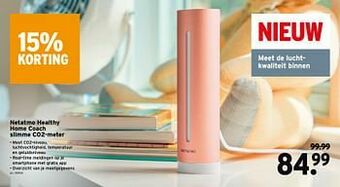 GAMMA Netatmo healthy home coach slimme co2-meter aanbieding