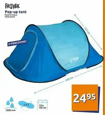 Pop-up tent