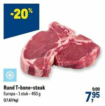 Rund t-bone-steak