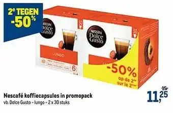 Nescafé koffiecapsules dolce gusto - lungo