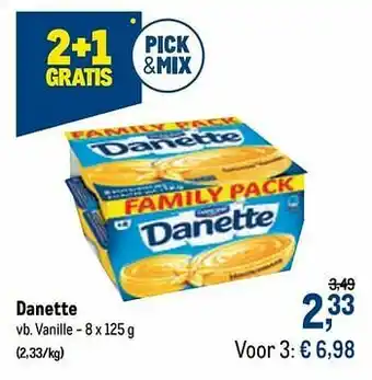 Danette vanille