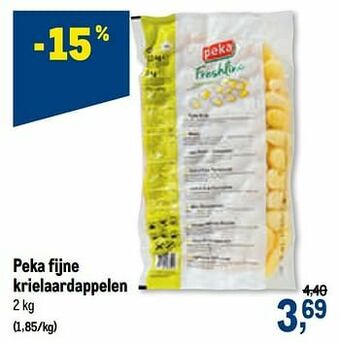 Makro Peka fijne krielaardappelen aanbieding