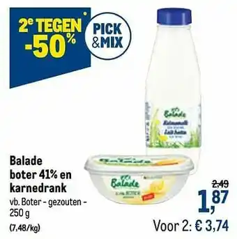 Makro Boter - gezouten aanbieding