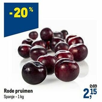 Rode pruimen