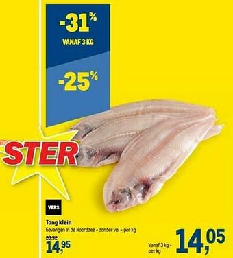 Makro Tong klein aanbieding