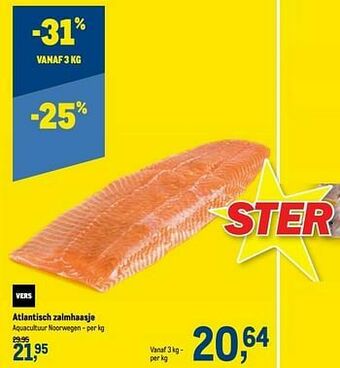 Makro Atlantisch zalmhaasje aanbieding