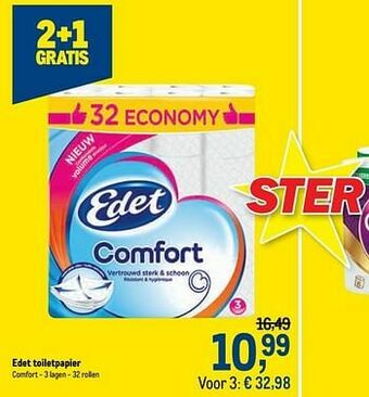 Makro Edet toiletpapier aanbieding
