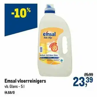 Emsal vloerreinigers glans