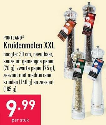 ALDI Kruidenmolen xxl aanbieding