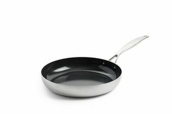 Makro Greenpan Braadpan Geneva 28 cm zilver aanbieding