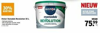 GAMMA Histor monodek revolution aanbieding