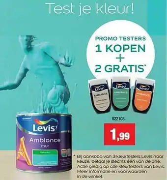 Hubo Testers 1 kopen + 2 gratis aanbieding