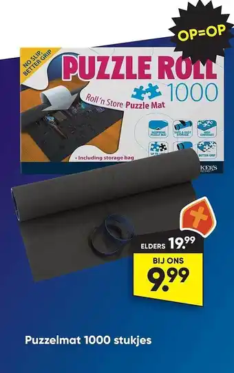 Big Bazar Puzzelmat 1000 stukjes aanbieding