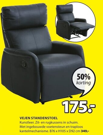 Jysk Vejen Standenstoel aanbieding