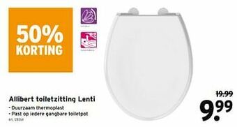 GAMMA Allibert toiletzitting lenti aanbieding