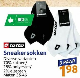 Action Sneakersokken aanbieding