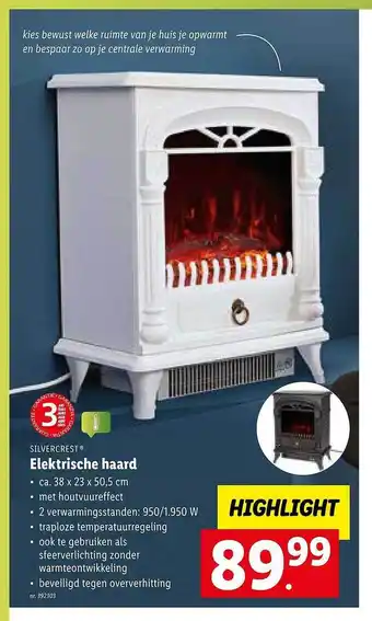 Silvercrest elektrische haard