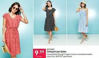 ALDI Zomerjurk voor dames aanbieding