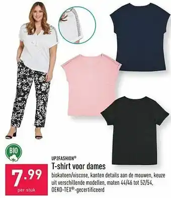 T-shirt voor dames