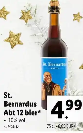 Lidl St. bernardus abt 12 bier aanbieding