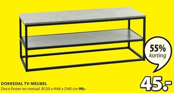 Jysk Dokkedal TV-Meubel aanbieding
